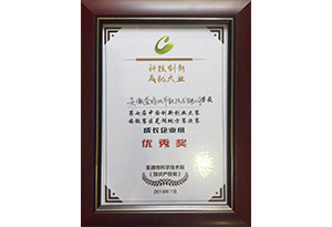 第七届中国创新创业大赛优秀奖